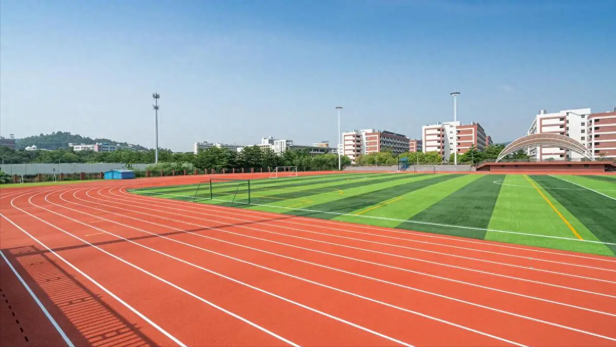 南充市硅PU材料塑胶跑道 - 方案